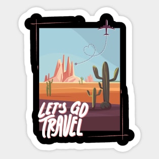 Love travel Your Life is the best Adventure Explore the world travel lover summer Sticker